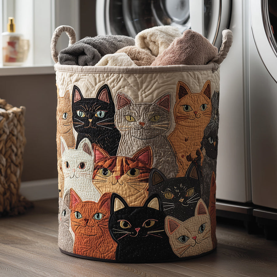 Purring Cozy - Laundry Basket