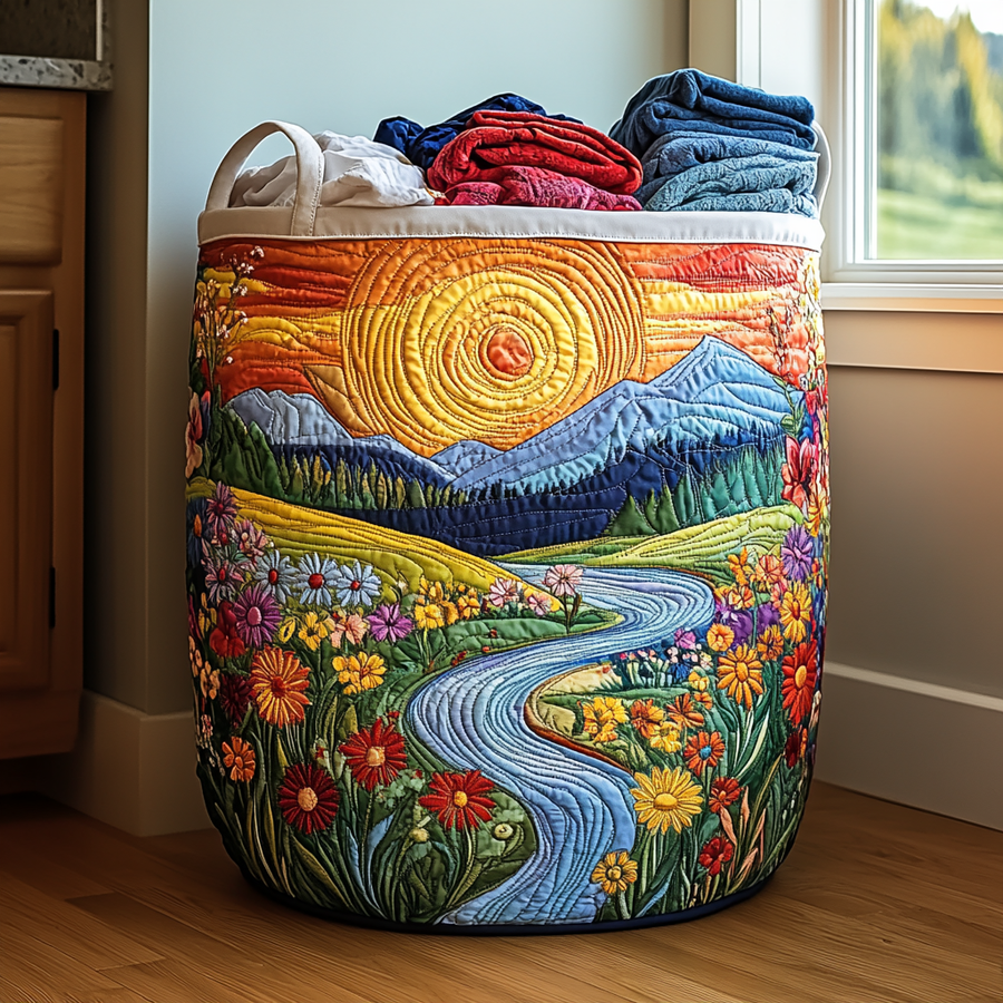 River Bloom - Laundry Basket