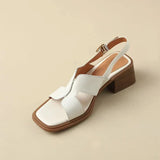 Marina — Heeled Leather Sandals