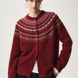 Ivy — Fair Isle Cardigan