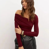 Clara — One-Shoulder Top