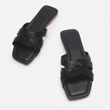 Bianca — Woven Leather Sandals