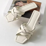 Bianca — Woven Leather Sandals