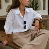 Tilly — Relaxed Cotton Shirt