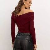 Clara — One-Shoulder Top