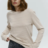 Linden — Striped Long-Sleeve Tee