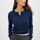 Florence — Button-Front Cardigan