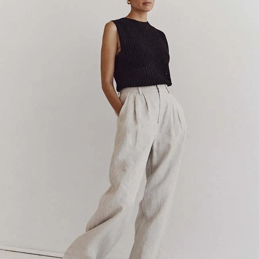 Amalfi — Cut-Out Knit Top