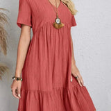 Lucinda — Elegant Dress that gently shapes the midsection