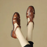 June — Leather Sandals