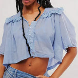 Marais — Ruffle Blouse
