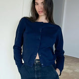 Florence — Button-Front Cardigan