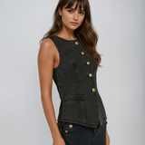 Rachael — Elegant Denim Set