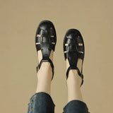 June — Leather Sandals