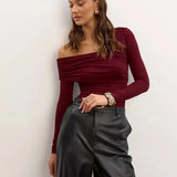 Clara — One-Shoulder Top