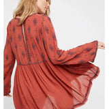 Ida — Embroidered Diamanté Tunic