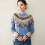 Sophia — Cashmere Fair Isle Jumper