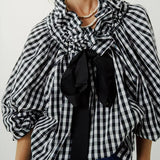 Bellarine — Puff Sleeve Cotton Blouse