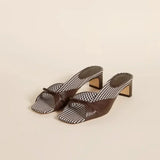 Elodie — Heeled Leather Sandals