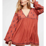 Ida — Embroidered Diamanté Tunic