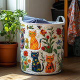 Snuggle Cats - Laundry Basket