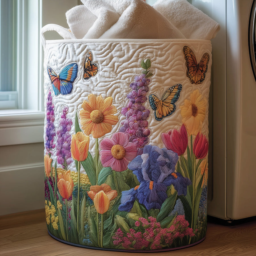 Spring Bloom - Laundry Basket