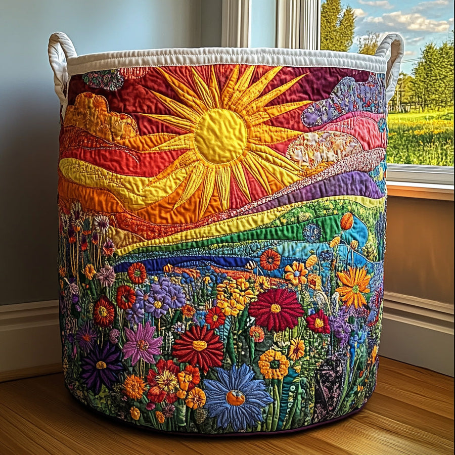 Sunlit Bliss - Laundry Basket
