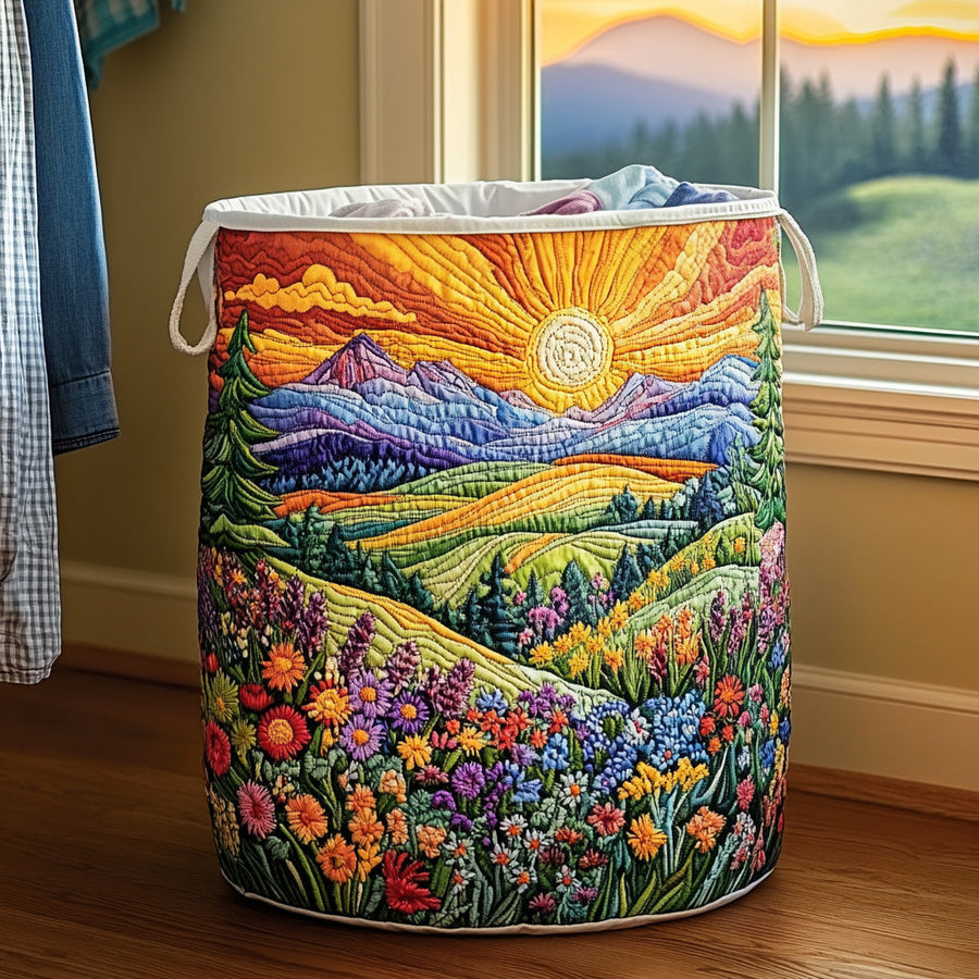 Sunrise Path - Laundry Basket