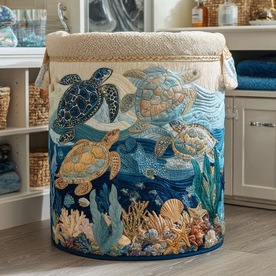 Turtle Time - Laundry Basket