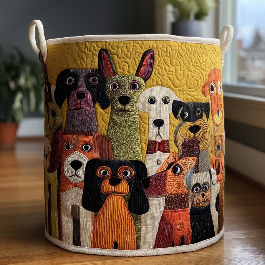 Whimsy Woofs - Laundry Basket