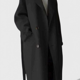 Clara — Long Wool-Blend Coat