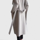Clara — Long Wool-Blend Coat