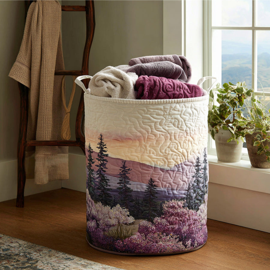 Wisteria Winds - Laundry Basket