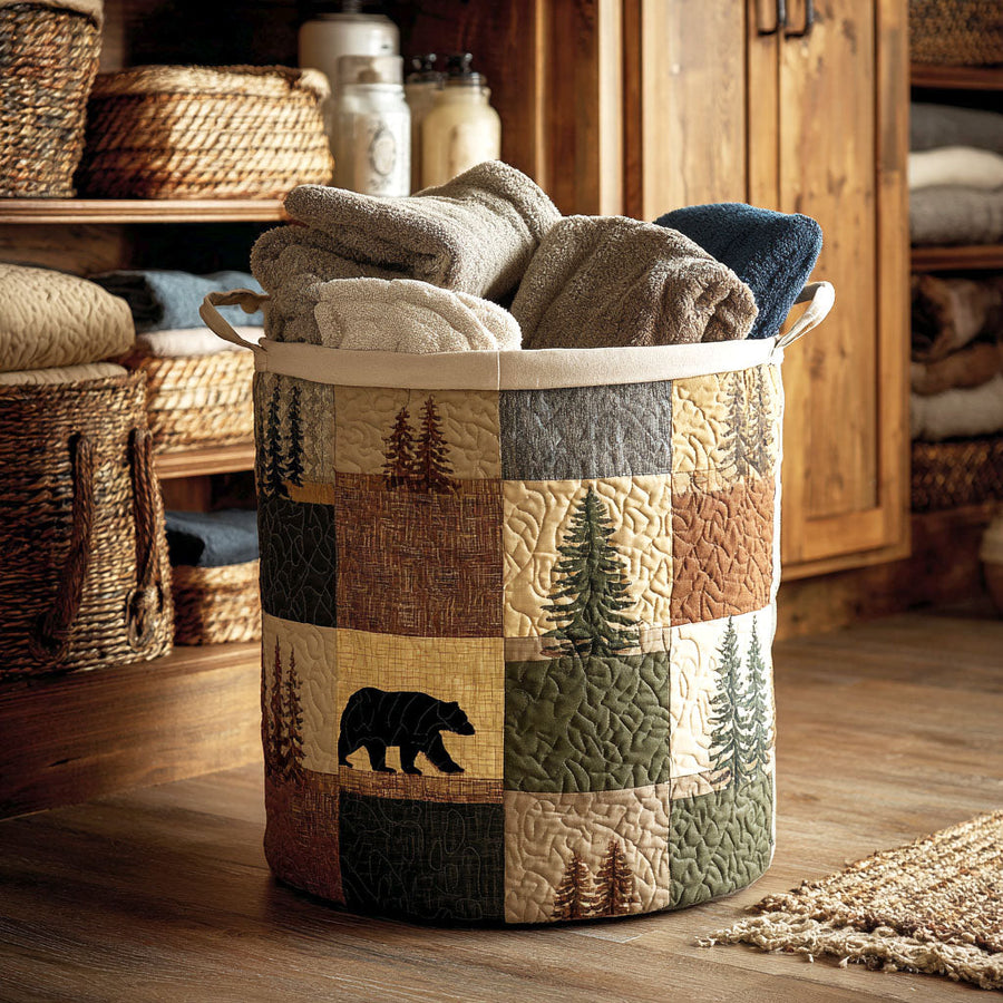 Woodland Patch - Laundry Basket