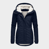 Anna — Long Autumn Fleece Jacket