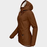 Anna — Long Autumn Fleece Jacket