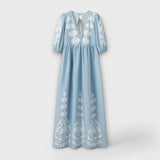 Rena - Printed Dress for Effortless Elegance