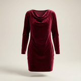 Marigold — Elegant Velvet Dress