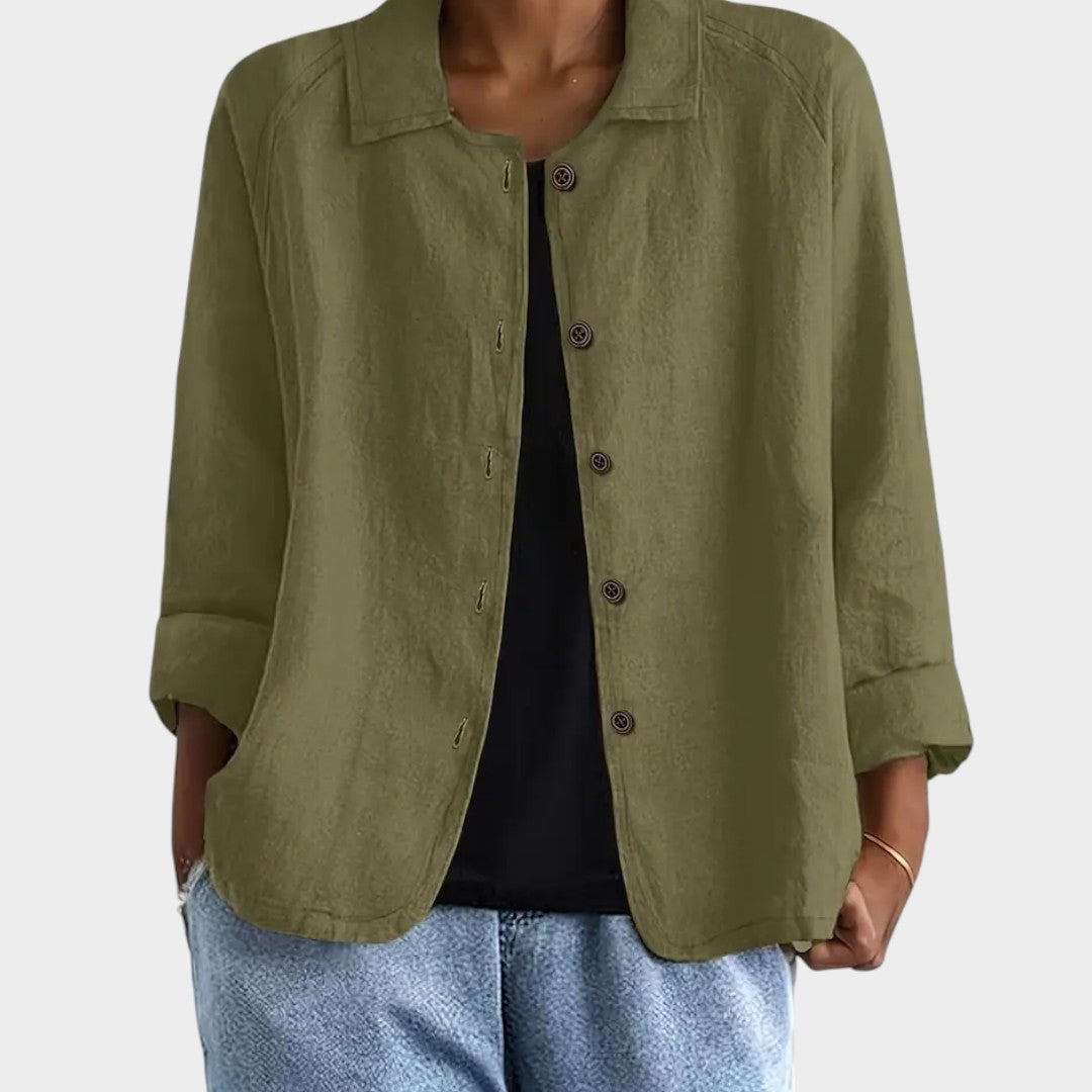 Sofia — Linen Jacket