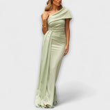 Lilian — Stylish Maxi Dress with One Shoulder Strap