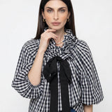 Bellarine — Puff Sleeve Cotton Blouse