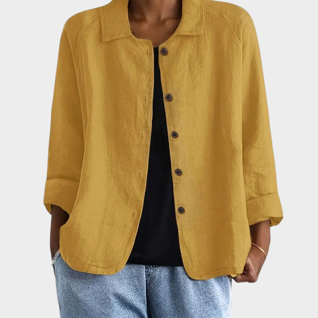 Sofia — Linen Jacket