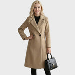 Clara — Belted Wool Coat