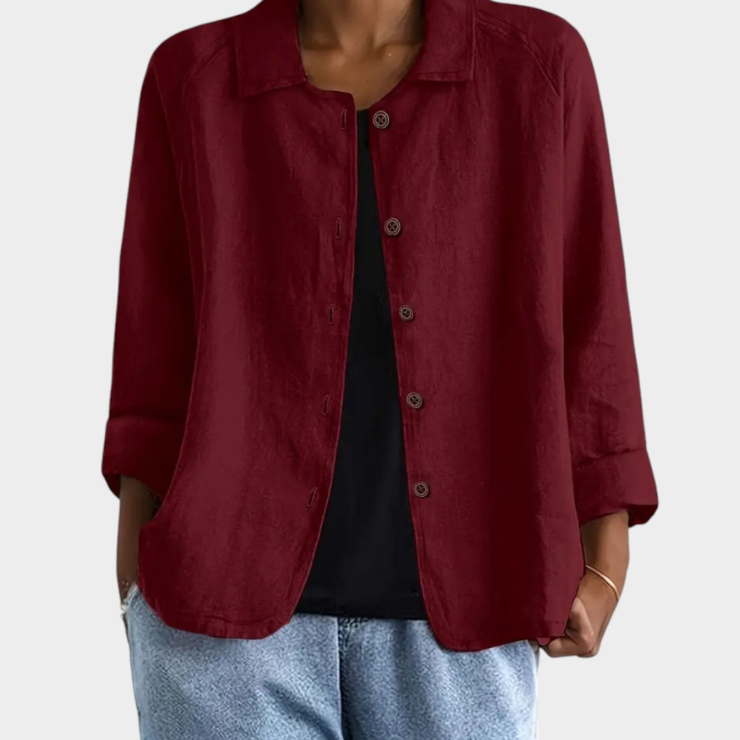 Sofia — Linen Jacket