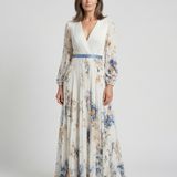 Amelia — Long-Sleeve Floral Maxi Dress