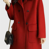 Camille — Classic Double-Breasted Wool Coat