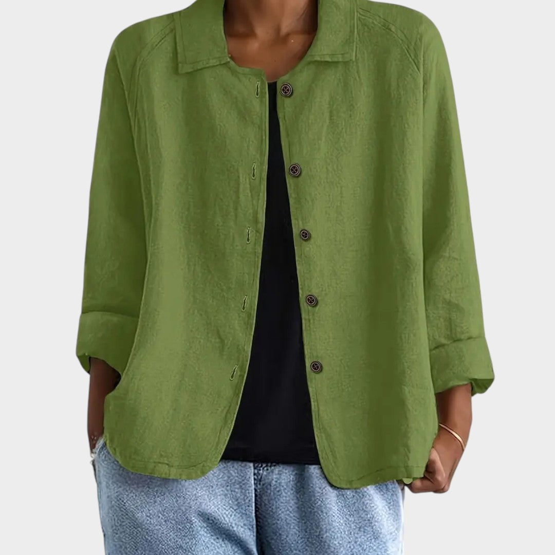 Sofia — Linen Jacket
