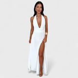 Frances — Long Summer Dress that flatters your silhouette