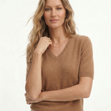 Elysian — V-Neck Knit Top