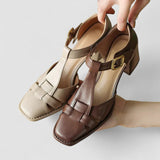 Arabella — T-Strap Block-Heel Mary Jane